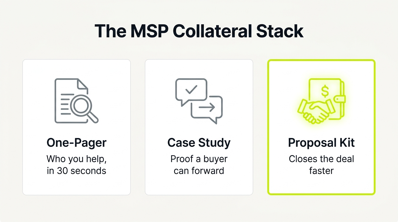 Beyond the MSP Brochure: Collateral That Closes