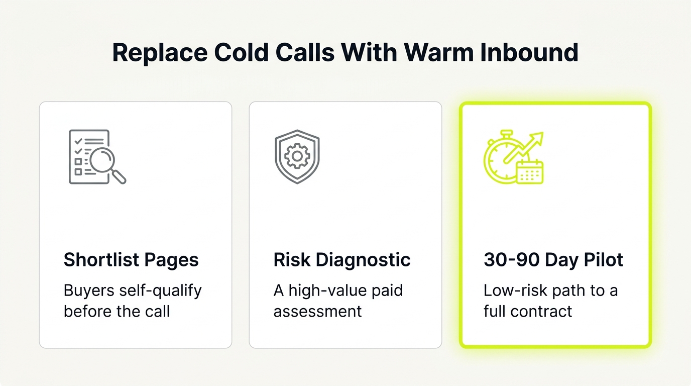Selling Managed IT Services Without Cold Calls