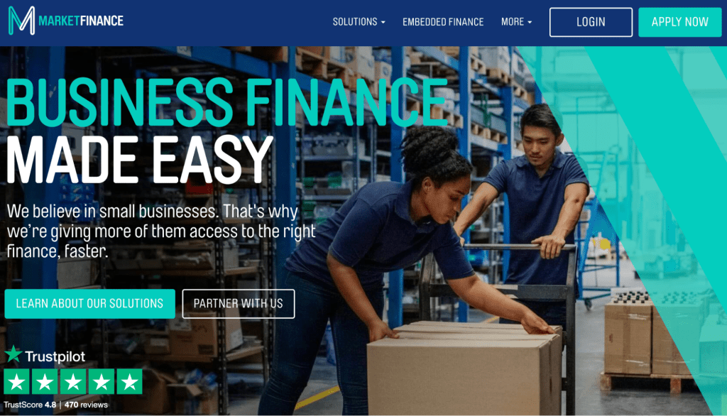 MarketFinance, the leading UK fintech for invoice financing