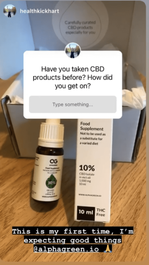 Alphagreen social media influencer content