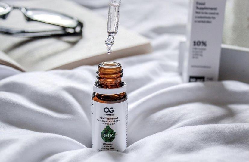 Alphagreen micro-influencer product post on social media
