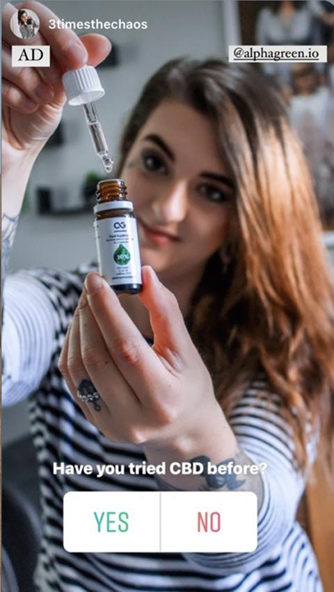 Alphagreen influencer partnership example