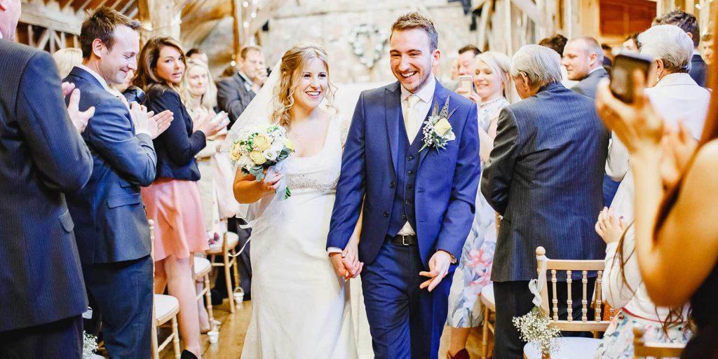Wedding photo used as hero image for the Man of Honor article on the Devotion Dresses blog