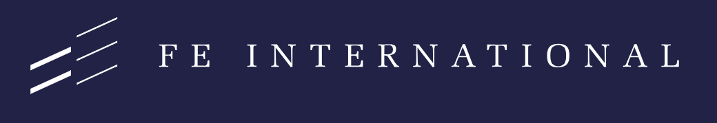 5. FE International logo