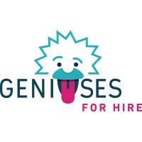 Geniuses For Hire logo